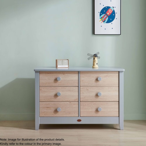 Boori Universal Kids 6 Drawer Chest V23 Versatile Kids Storage